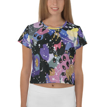 Load image into Gallery viewer, Summer Ice Cream All-Over Print Crop Tee