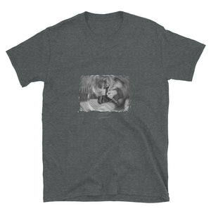 Nirvana Kurt Cobain Guitar Swirl Short-Sleeve Unisex T-Shirt