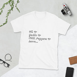 Aglio & Olio Short-Sleeve Unisex T-Shirt