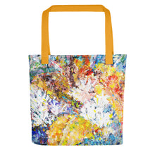 Load image into Gallery viewer, Blue Leaves Tote bag