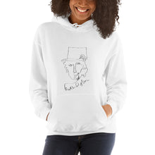 Load image into Gallery viewer, BOB DYLAN Line Drawing Unisex Hoodie