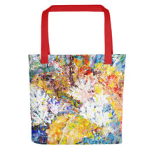 Load image into Gallery viewer, Blue Leaves Tote bag