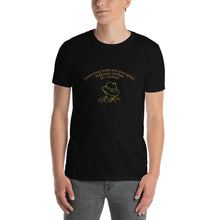 Load image into Gallery viewer, LEONARD COHEN &quot;I love your body and your spirit and your clothes&quot; Line Drawing Short-Sleeve Unisex T-Shirt