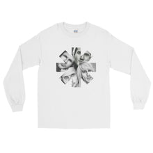 Load image into Gallery viewer, Red Hot Chili Peppers Charcoal Portraits Star Long Sleeve Shirt