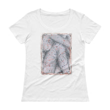 Load image into Gallery viewer, CROUCHING GIRL Ladies&#39; Scoopneck T-Shirt
