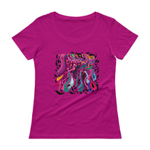 Load image into Gallery viewer, Flood of Love Ladies&#39; Scoopneck T-Shirt