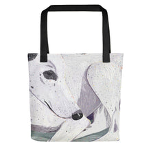 Load image into Gallery viewer, Lady, The Greyhound Dog Tote bag