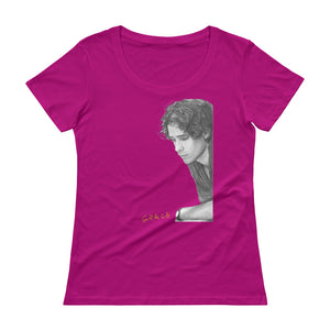 JEFF BUCKLEY "Grace" Ladies' Scoopneck T-Shirt