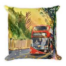 Load image into Gallery viewer, London Routemaster No.3 Bus Single-sided Cushion