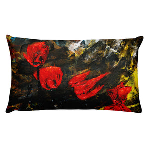 Flower Series Double-sided "Poppy Storm" Cushion