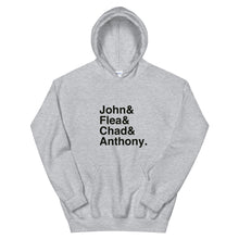Load image into Gallery viewer, RHCP John &amp; Flea &amp; Chad &amp; Anthony Unisex Hoodie