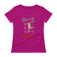 Load image into Gallery viewer, VIVI &quot;Dance Me to the end of love&quot; Ladies&#39; Scoopneck T-Shirt