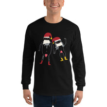 Load image into Gallery viewer, Naughty Christmas Couple Long Sleeve T-Shirt