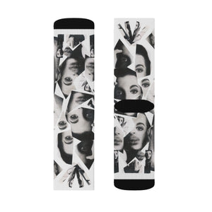 Prince Collage Sublimation Socks