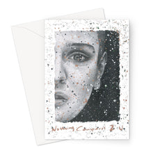 Load image into Gallery viewer, Nothing Compares 2 U Sinead O&#39;Connor White Valentine&#39;s Card