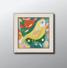 Load image into Gallery viewer, Canary bird Norwich City FC mascot colourful fan art painting poster print wall pattern decor OTBC!!!