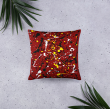 Load image into Gallery viewer, Abstract Red Double-sided cushion
