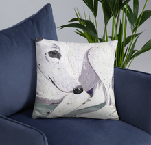 Load image into Gallery viewer, Lady, The Greyhound Dog Double-sided Cushion