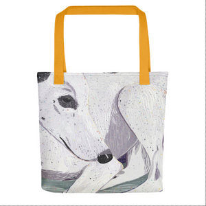 Lady, The Greyhound Dog Tote bag