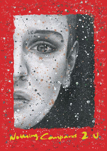 Sinead O'Connor "Nothing compares 2 U" Red Poster