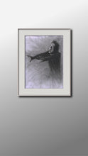 Load image into Gallery viewer, RADIOHEAD&#39; s Thom Yorke charcoal portrait from Street Spirit video pencil drawing black and white print wall decor