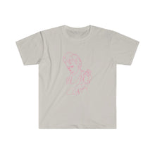 Load image into Gallery viewer, JEFF BUCKLEY Pink Line Drawing Short-Sleeve Unisex T-Shirt