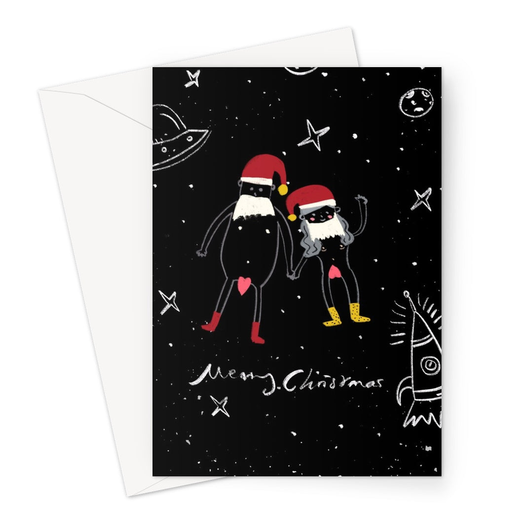 Christmas Couple Greeting Card