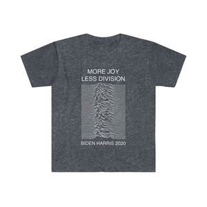 Biden Harris 2020 "More Joy Less Division" celebration victory Short-Sleeve Unisex T-Shirt