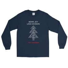 Load image into Gallery viewer, More Joy Less Division This Christmas Long-Sleeve Unisex T-Shirt