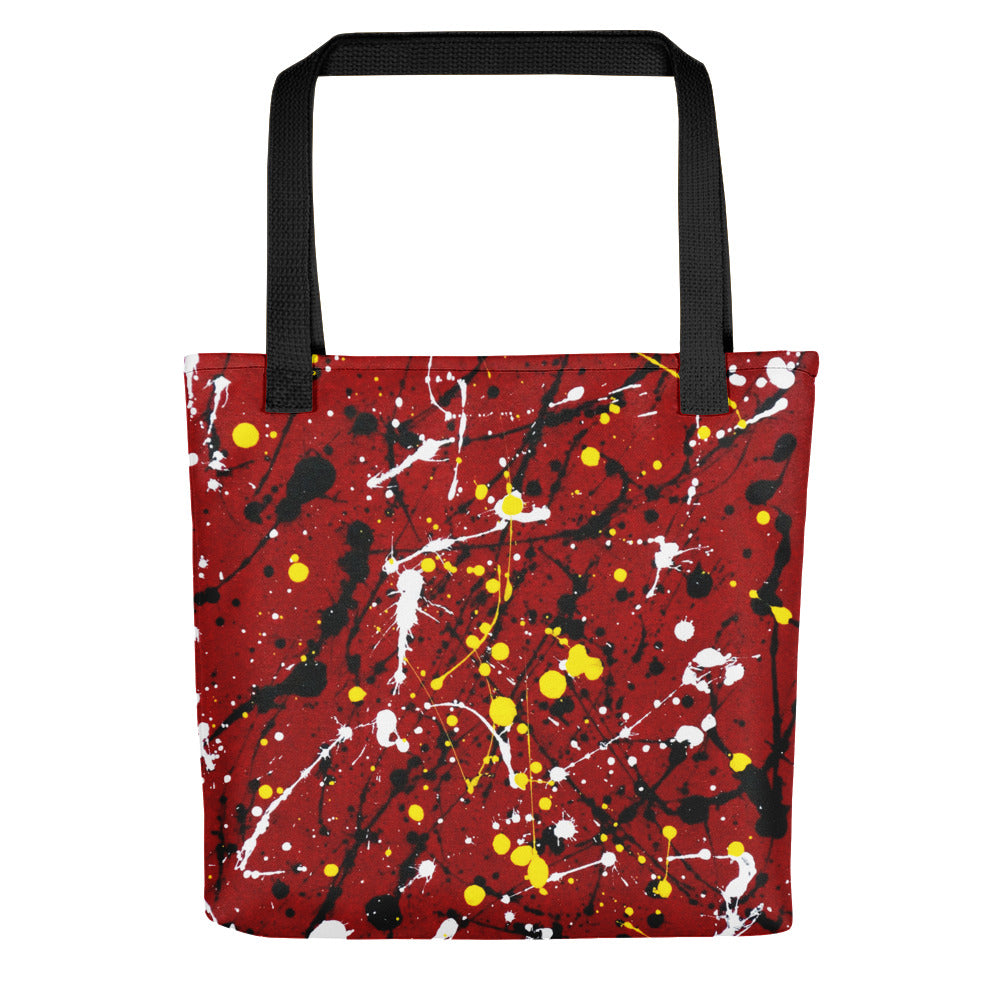 Abstract Red Tote bag