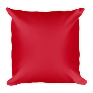 Summer Fruit Patterned Red Single-sided Cushion