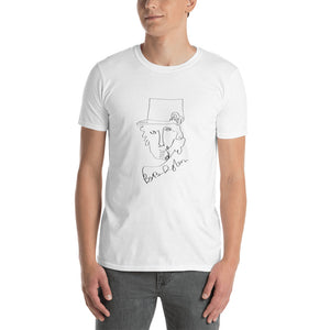 BOB DYLAN Line Drawing Short-Sleeve Unisex T-Shirt