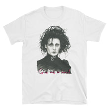Load image into Gallery viewer, EDWARD SCISSORHANDS &quot;GIVE ME A HAND&quot; Short-Sleeve Unisex T-Shirt