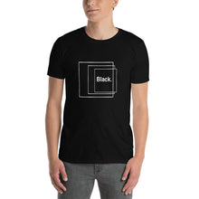 Load image into Gallery viewer, Black (3 squares version) Short-Sleeve Unisex T-Shirt