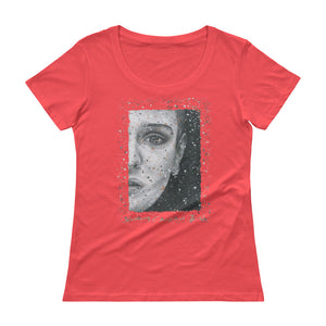 SINEAD O'CONNOR  "Nothing Compares 2 U" Ladies' Scoopneck T-Shirt