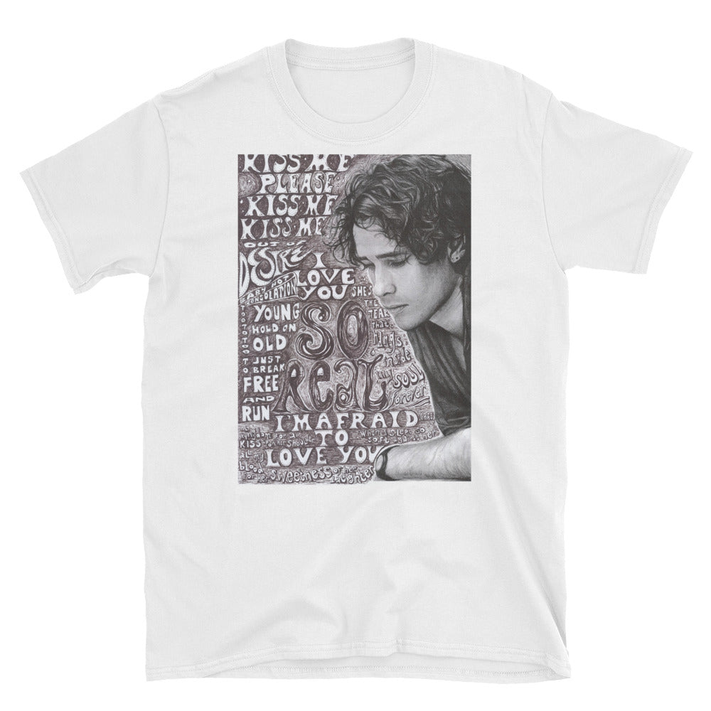 JEFF BUCKLEY Lyrics Short-Sleeve Unisex T-Shirt