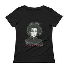 Load image into Gallery viewer, EDWARD SCISSORHANDS &quot;Give me a hand&quot; Ladies&#39; Scoopneck T-Shirt