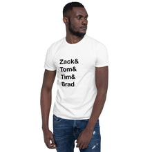Load image into Gallery viewer, Rage Against The Machine Zack, Tom, Tim &amp; Brad Short-Sleeve Unisex T-Shirt