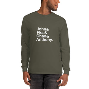 RHCP John Flea Chad & Anthony Long Sleeve Shirt