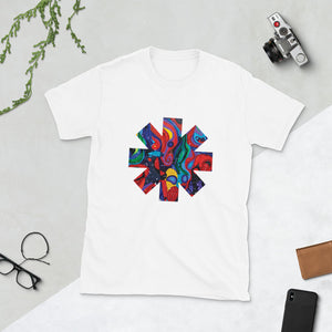 Red Hot Chili Pepper Star  Abstract Red Painting Short-Sleeve Unisex T-Shirt