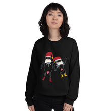 Load image into Gallery viewer, Naughty Christmas Couple Plain Unisex Sweatshirt