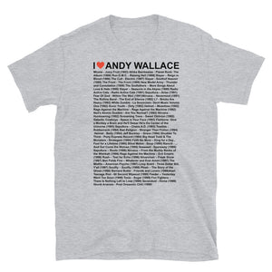 I HEART ANDY WALLACE Short-Sleeve Unisex T-Shirt