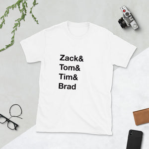 Rage Against The Machine Zack, Tom, Tim & Brad Short-Sleeve Unisex T-Shirt