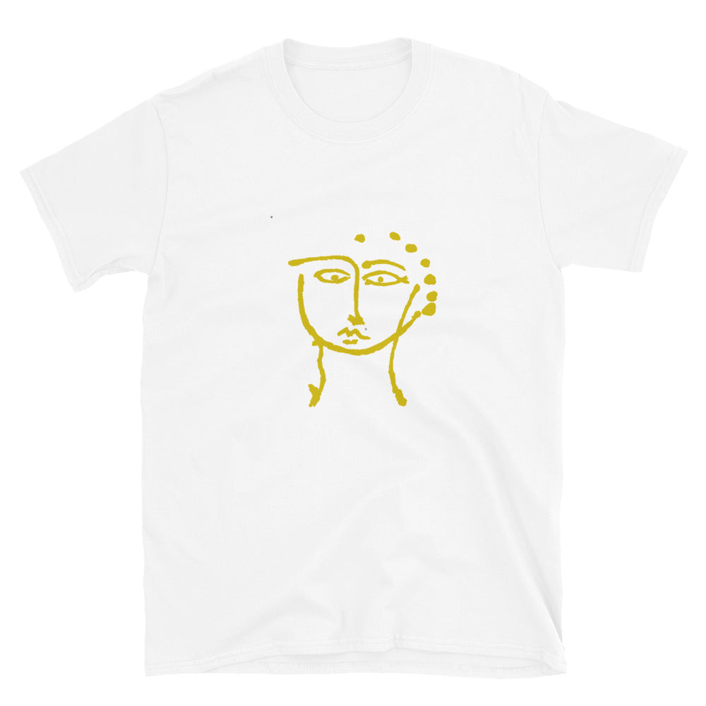 Woman line drawing series Short-Sleeve Unisex T-Shirt
