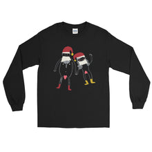 Load image into Gallery viewer, Naughty Christmas Couple Long Sleeve T-Shirt