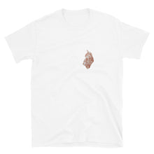 Load image into Gallery viewer, Chinese Oracle Bone &quot;To pray for blessings with a bottle of wine&quot; Short-Sleeve Unisex T-Shirt