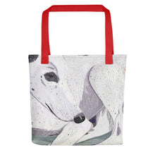 Load image into Gallery viewer, Lady, The Greyhound Dog Tote bag