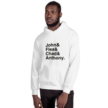 Load image into Gallery viewer, RHCP John &amp; Flea &amp; Chad &amp; Anthony Unisex Hoodie