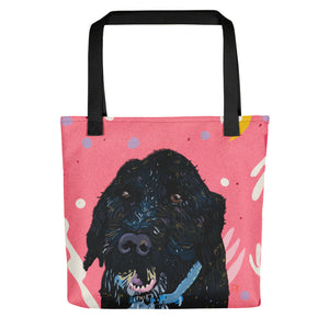Henry - Cockapoo Pink Dog Tote bag