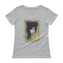 Load image into Gallery viewer, AMY WINEHOUSE &quot;I told you I was trouble&quot; Ladies&#39; Scoopneck T-Shirt
